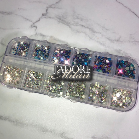 Other - Rainbow & ab Crystal Rhinestone Slay Kit